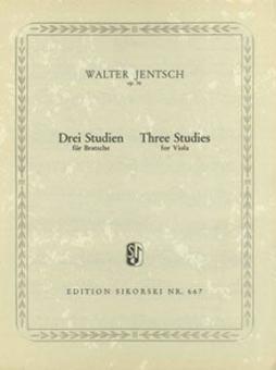3 Studies Op. 36 