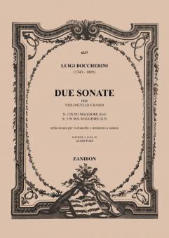 Due Sonate no. 2 in Do Maggiore 