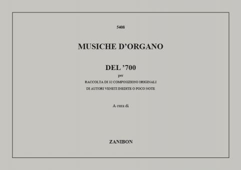 Musiche D'organo Del '700 Raccolta Di 32 Composizi 