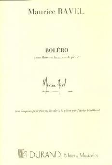 Bolero Flute Ou Hautbois et Piano 