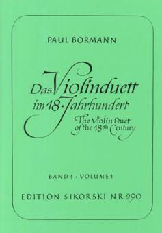The Violin Duet in the 18th Century 