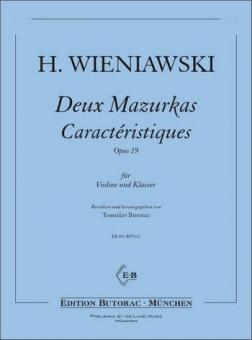 Deux Mazurkas Caracterist Op. 19 