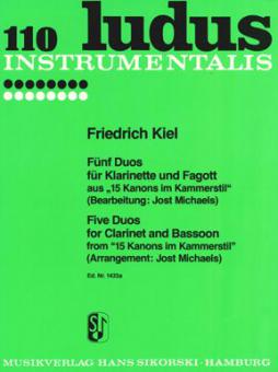 5 Duets from 'Fifteen Canons in Chamber Style' 