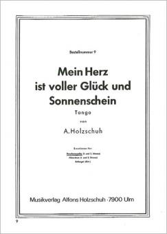 Mein Herz ist voller Glück und Sonnenschein 