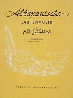 Old European Lute Music Arranged for Guitar 5 
