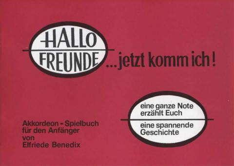 Hallo Freunde ... jetzt komm' ich ! 