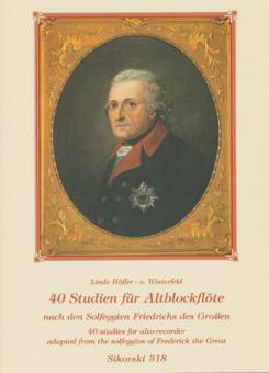 40 Studies for Alto Recorder 