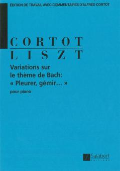 Variations Sur Un Theme De Bach Piano 