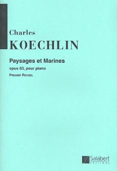 Paysages et Marines Nr.1 Piano 
