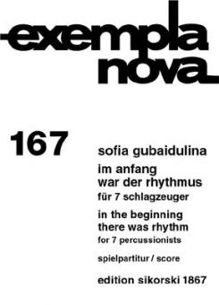 Im Anfang war der Rhythmus 