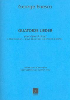 14 Lieder pour Chant et Piano 