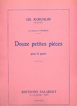 12 Petites Pieces Piano 