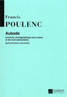 Aubade Piano et Orchestre Partie Soliste 