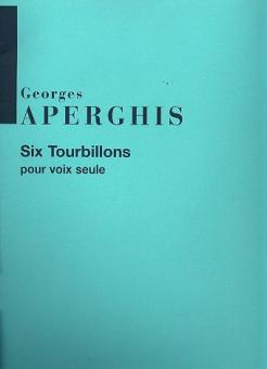 6 Tourbillons Voix Seule 