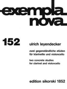 2 gegenständliche Etüden [2 Concrete Etudes] 