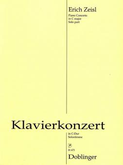 Konzert für Klavier und Orchester in C-Dur, Solostimme Klavier 