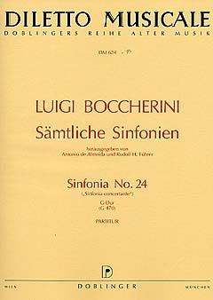 Sinfonia Nr. 24 G-Dur G 470 