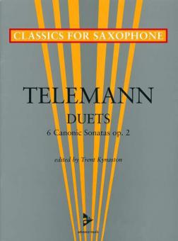 Six Canonic Sonatas op. 2 