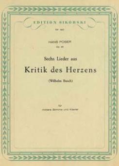 6 Songs from 'Kritik des Herzens' 