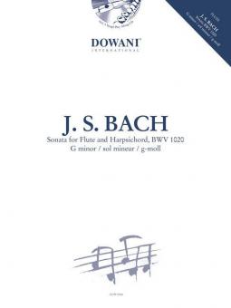 Sonate für Flöte und Cembalo BWV 1020 in g-Moll 