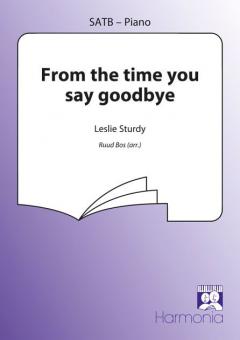 From The time you say goodbye 