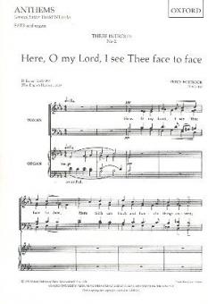 Here, O My Lord, I See Thee Face To Face 