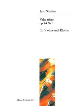 Valse triste op. 44/1 