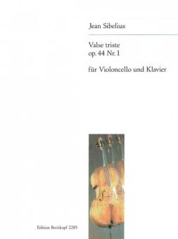 Valse triste op. 44/1 