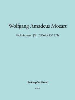 Violinkonzert D-Dur KV 271i 