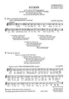 Noye's Fludde op. 59 