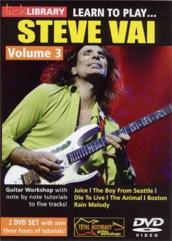 Learn To Play Steve Vai Vol. 3 