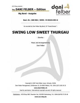 Swing Low Sweet Thurgau Standard