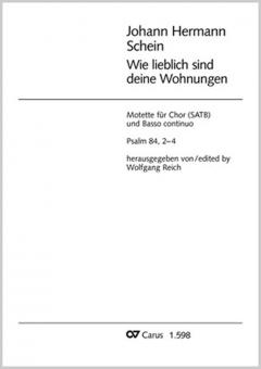 Wie lieblich sind deine Wohnungen 