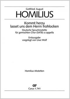 Kommt herzu, lasset uns dem Herrn frohlocken 