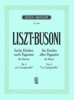 6 Etüden nach Paganini Nr. 3 