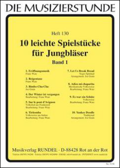 10 easy pieces for young wind band 1 