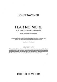 Fear No More 