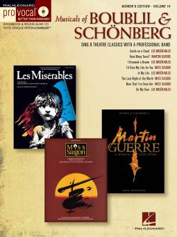 Pro Vocal Vol. 14: Musicals of Boublil and Schönberg (Women's Edition) 