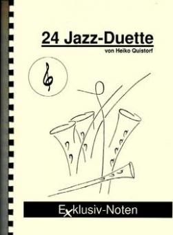 24 Jazz-Duette in C (Violinschlüssel) 