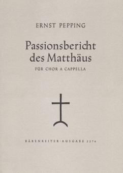Passionsbericht des Matthäus 