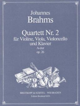 Piano Quartet No. 2 A Major Op. 26 