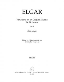 Enigma Variationen op. 36 