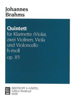 Clarinet Quintet Op. 115 