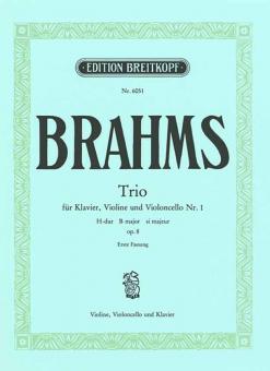 Piano Trio B Major Op. 8/1 