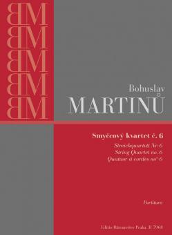 Streichquartett Nr. 6 (H 312) 