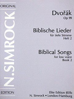 Biblical Songs Op. 99 Vol. 2 