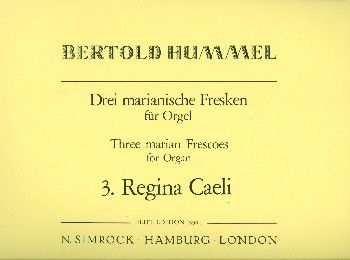 Three Marian Frescos op. 42 No. 3 