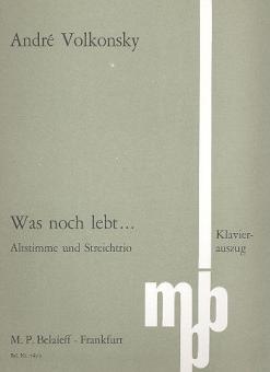 Was noch lebt... 