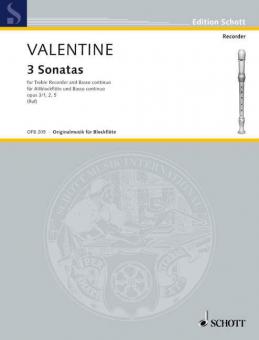 3 Sonatas Op. 3 Standard