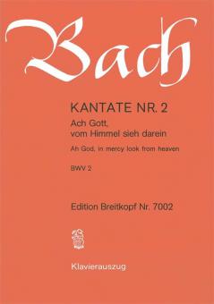 Ah God, In Mercy Look From Heaven BWV 2 